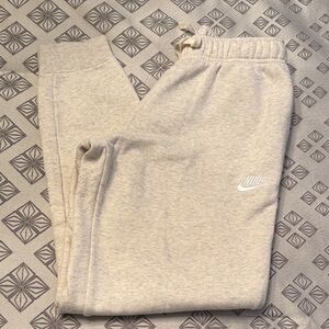 Nike women’s cream Joggers